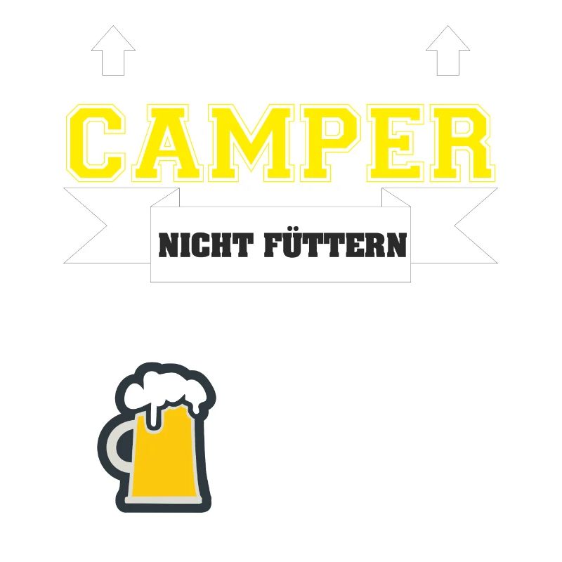 Bitte den Camper nicht füttern da muss noch Bier