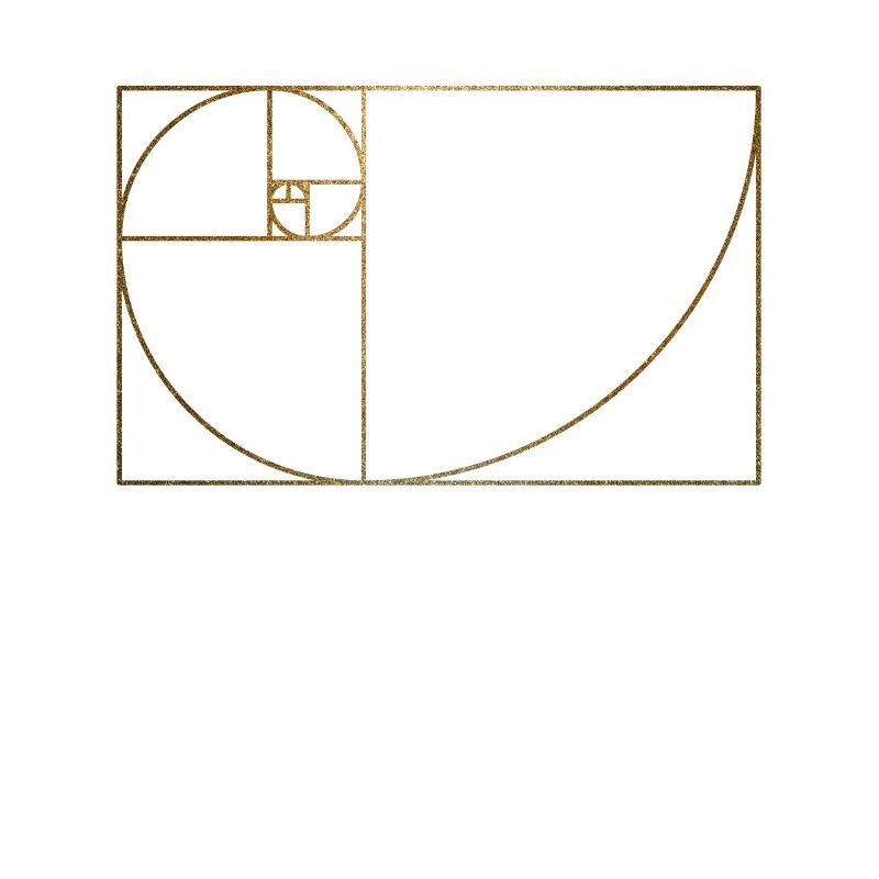 Fibonacci Sequence section d'or en spirale