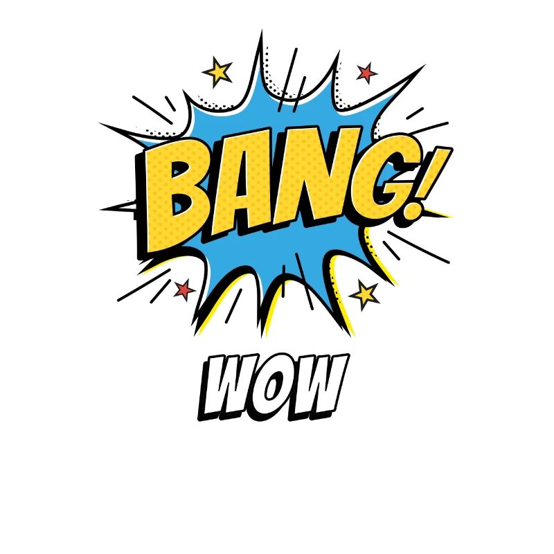 Comic Cartoon Comics WOW! Bulle de discours de ballon