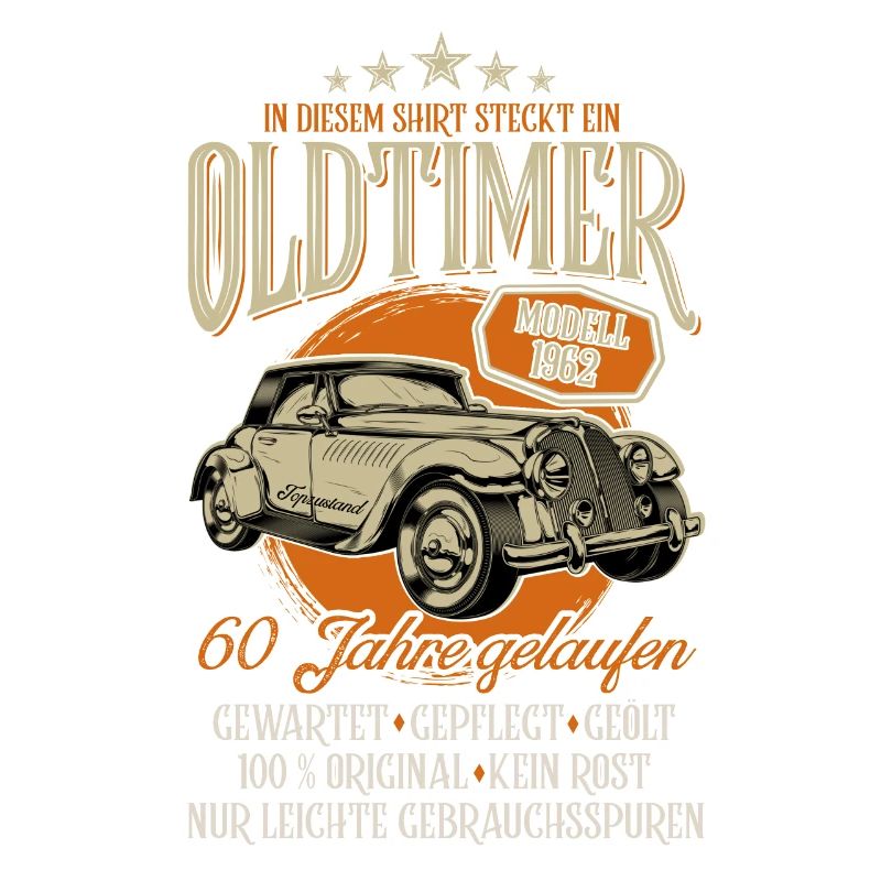 60 Geburtstag Oldtimer 1962 retro 2022