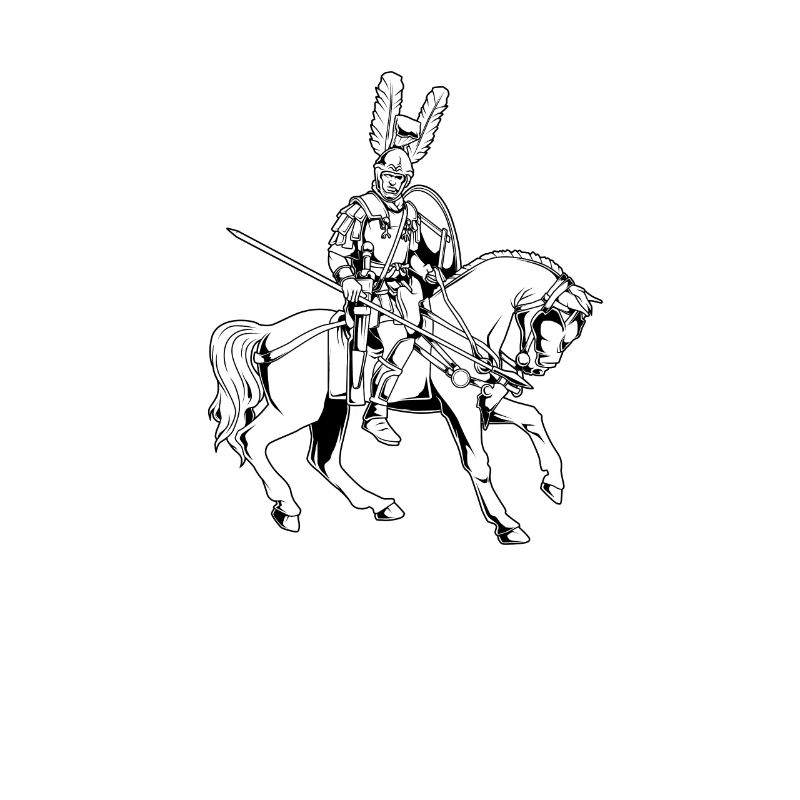 Decurio à cheval - Officier romain