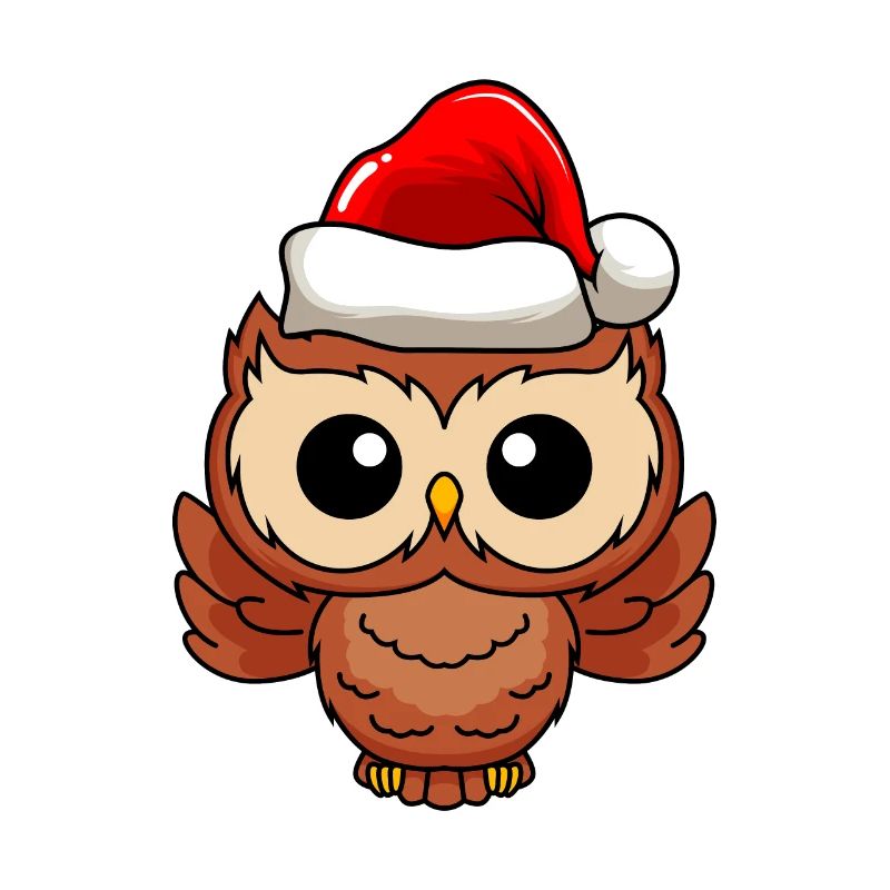 Owl Comic Christmas