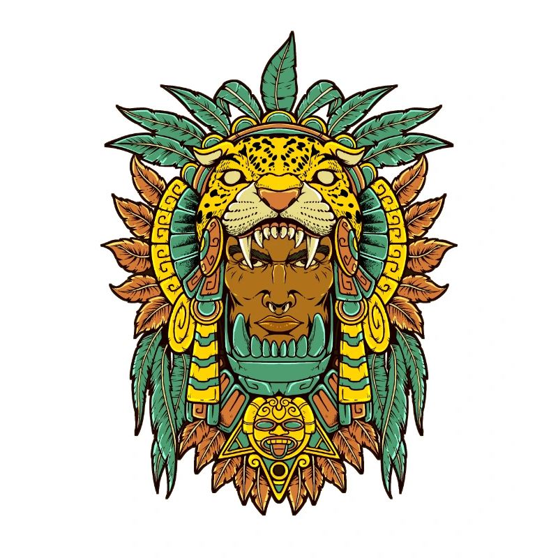 Aztec Warrior - Jaguar Warrior