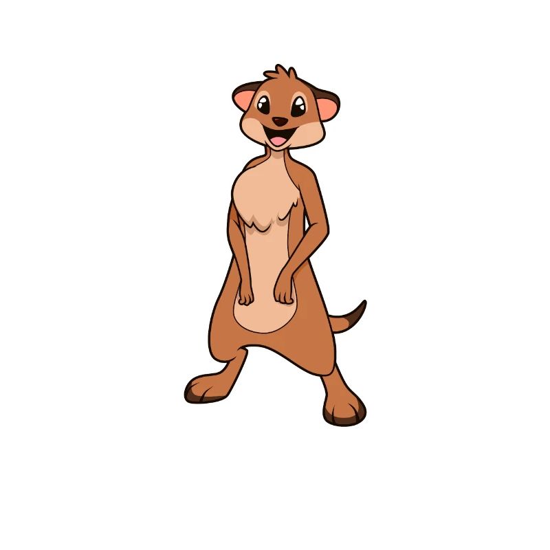 Kawaii Erdmännchen