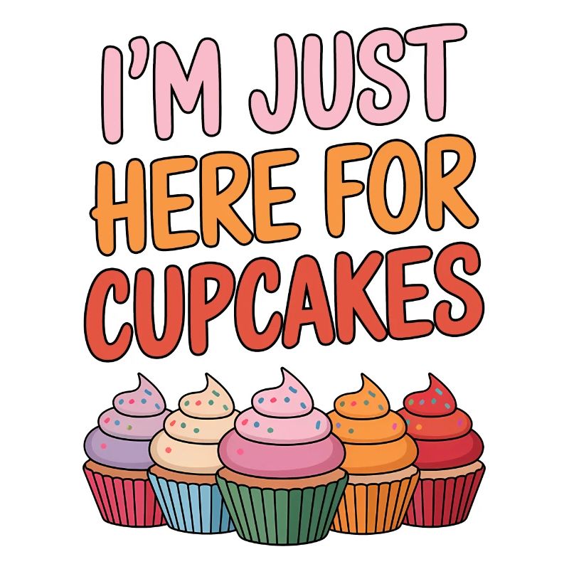 Cupcake Dire Cupcakes Drôle Cupcake Cadeau
