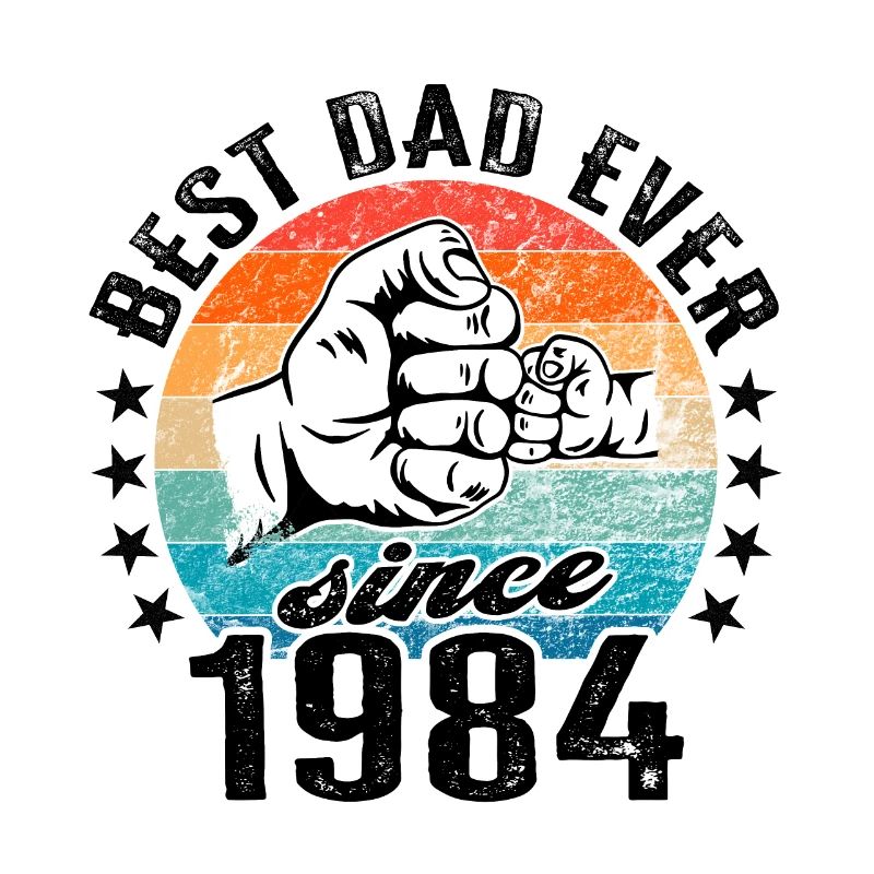Bester Papa der Welt seit 1984 Vatertag