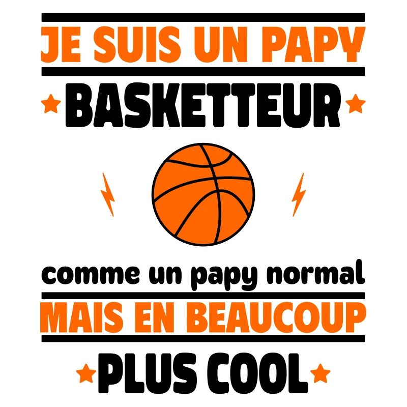 Je suis un papy basketteur plus cool, cadeau noël