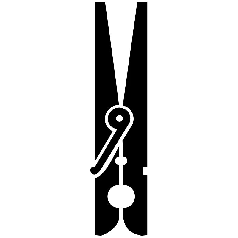 Wäscheklammer / Clothes Peg (1c)