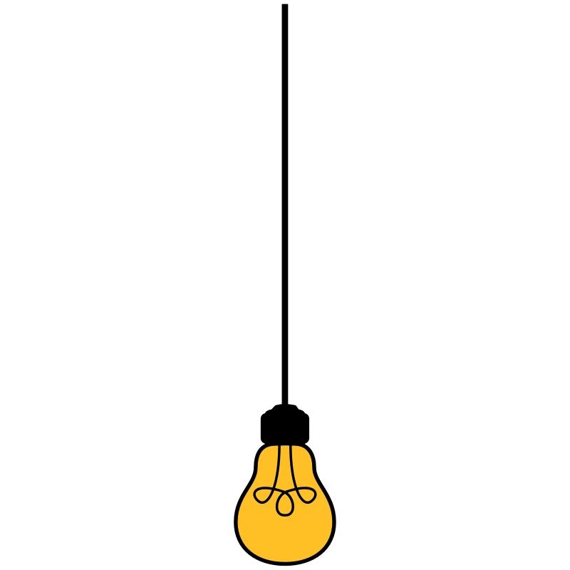 decke oben kabel haengen gluehbirne licht strom id