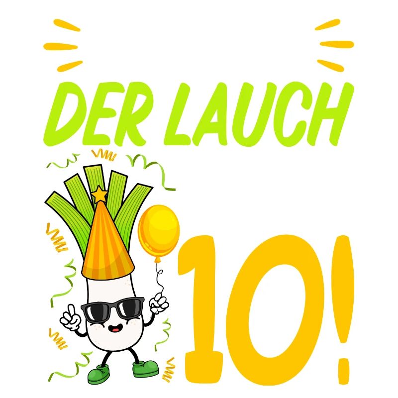 Hurra der Lauch wird 10 Geburtstag