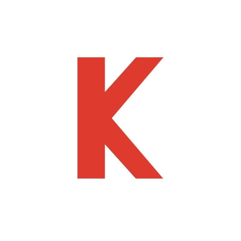 Powerful K: Minimalist red
