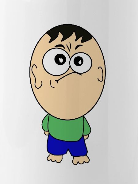 Lustige Comicfigur