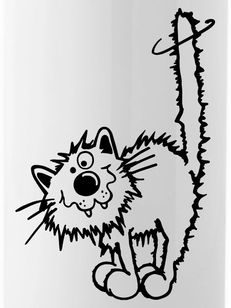 Drôle Chat