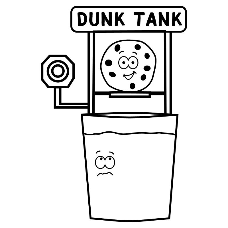 Cookie And Milk Dunk Tank