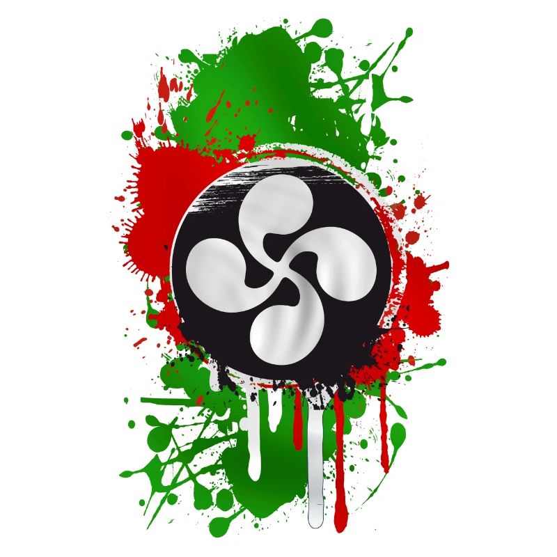Croix Basque Grunge