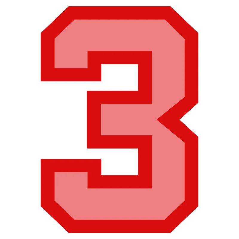 Cool Retro Retrostyle Jersey Number Back Number