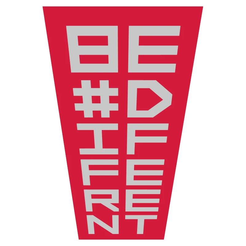 Soyez différent Logo Design