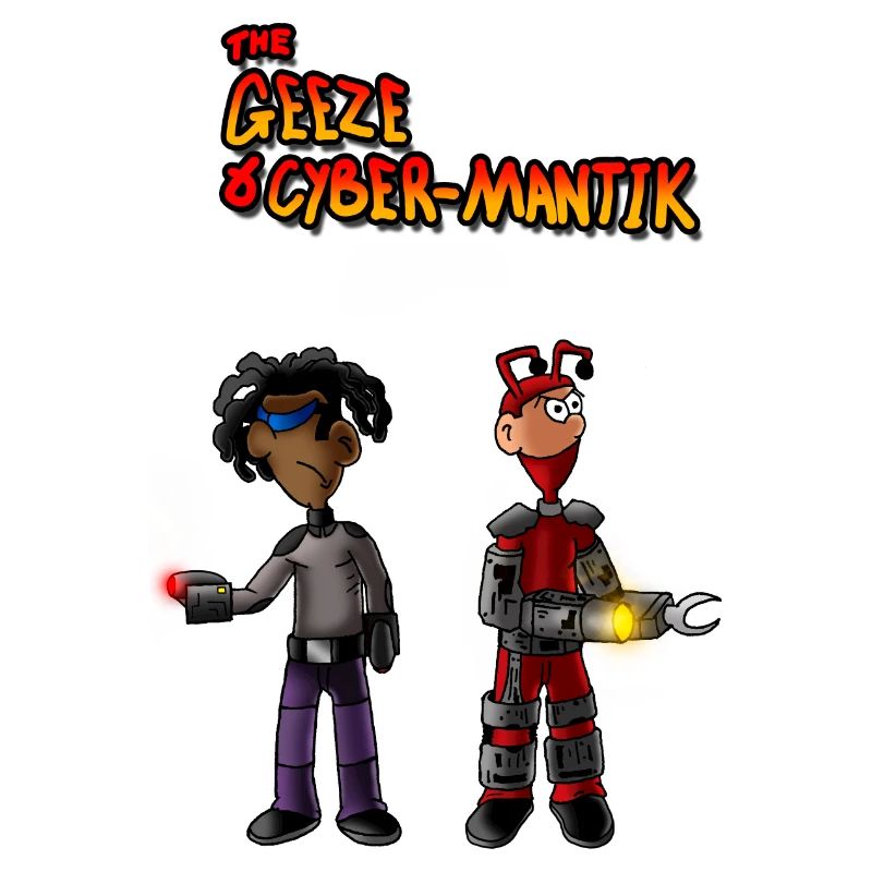 Futuristic Sci-fi Cyborg Warrior Characters