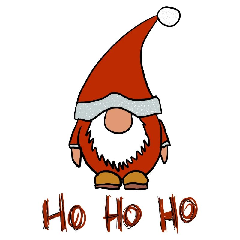 Weihnachtsmann Klein Dick hohoho