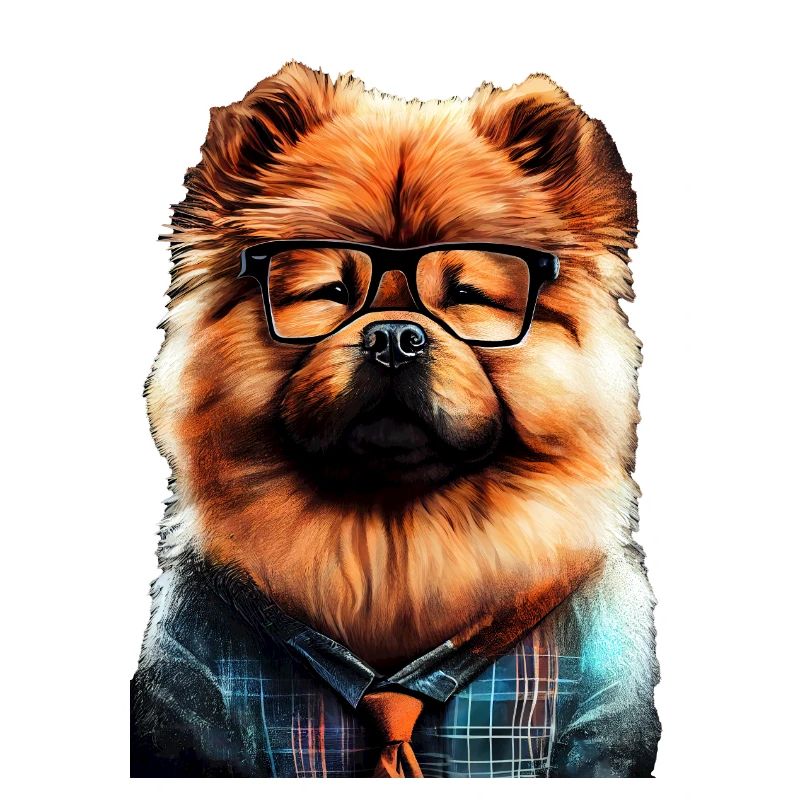 Chow Chow Hund Moch