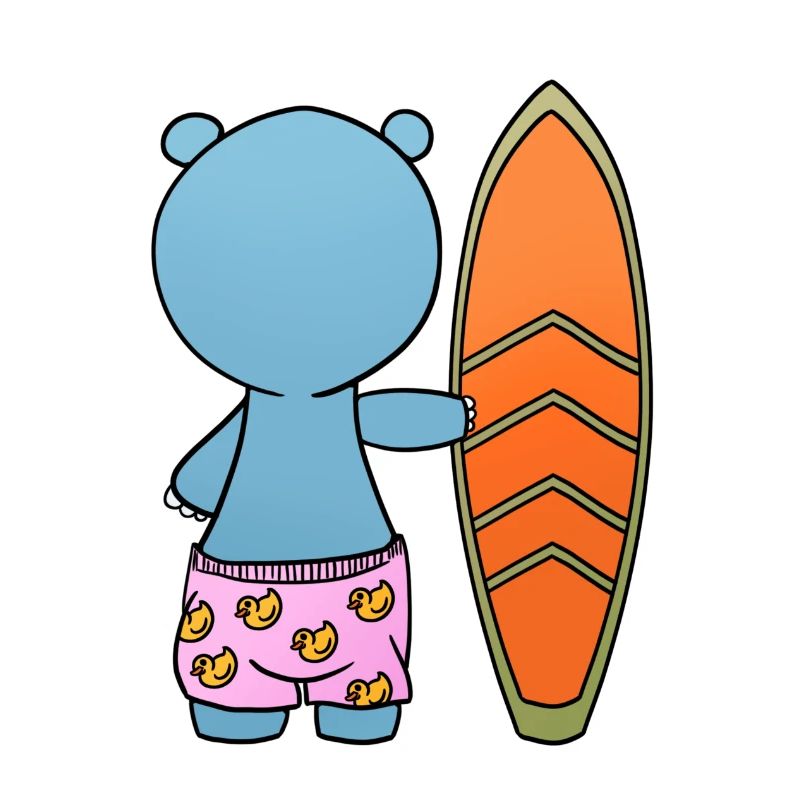 Hippo Surfboard