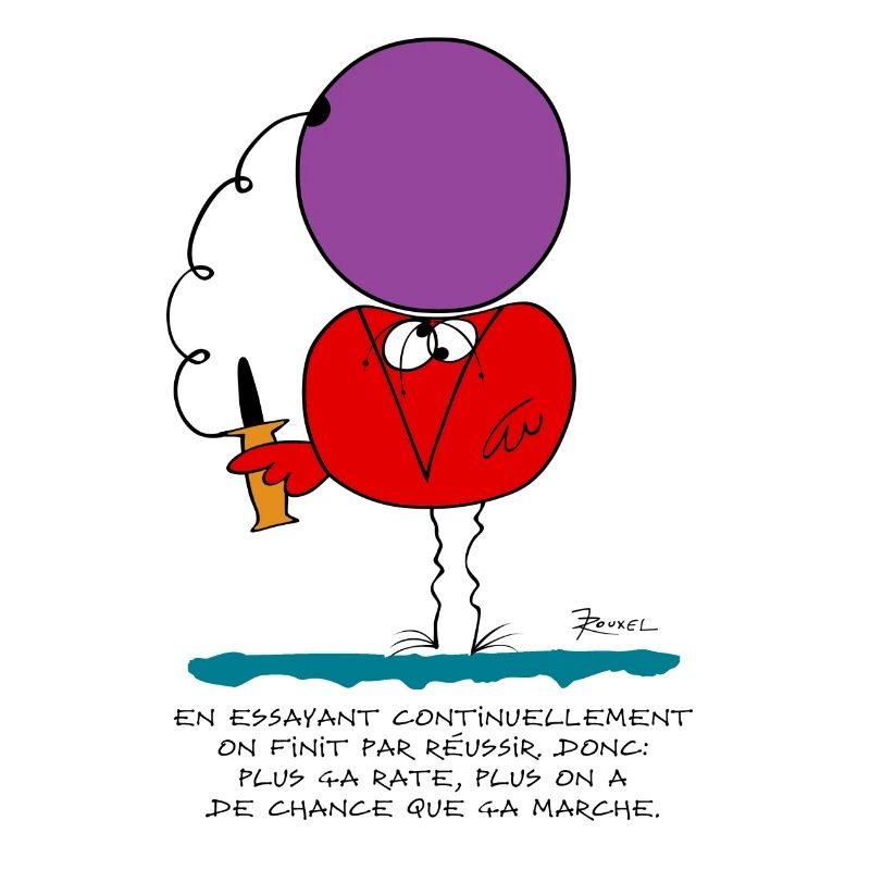 Al intentar continuamente...