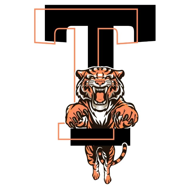 Tiger Letter T - Gift Idea
