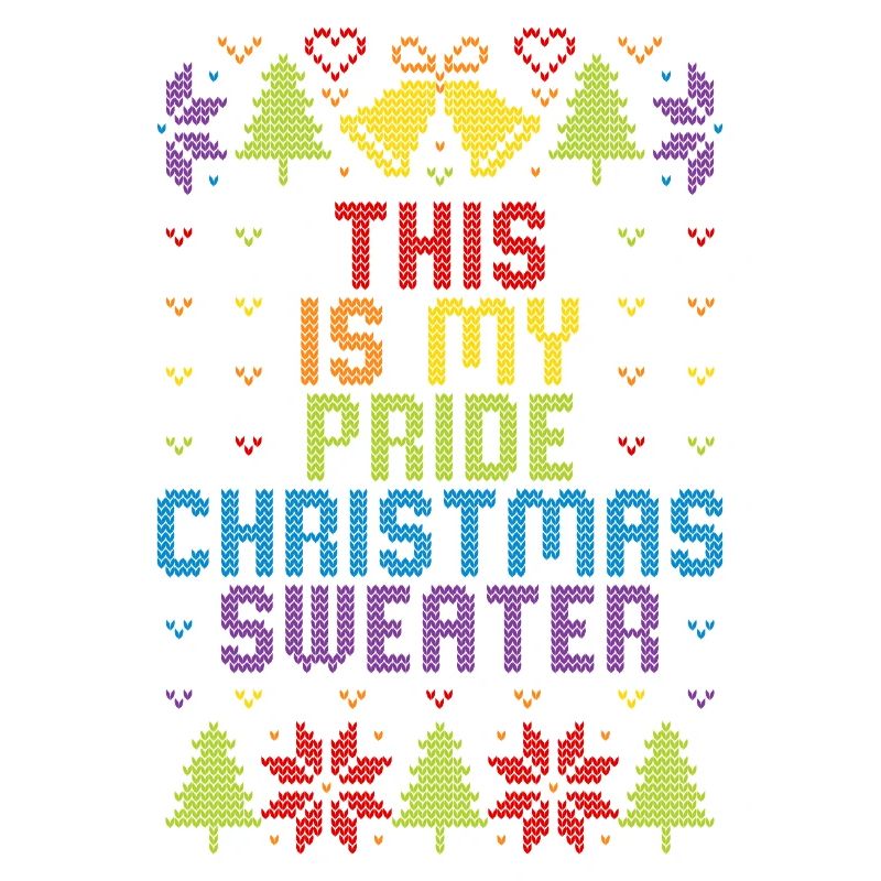 C’est mon pull de Noël Pride Noël moche