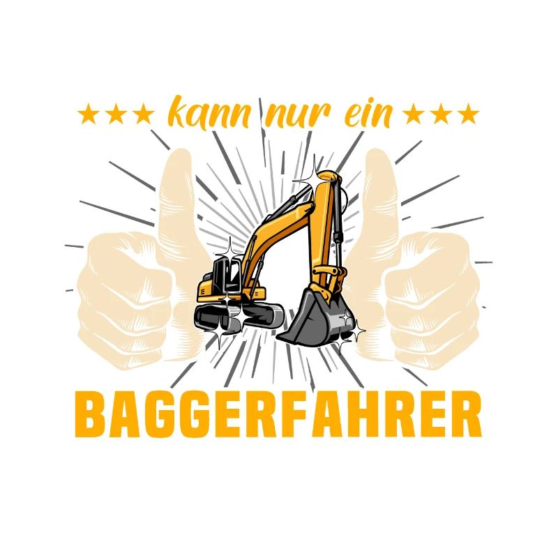 Baggerfuehrer Baggerfahrer