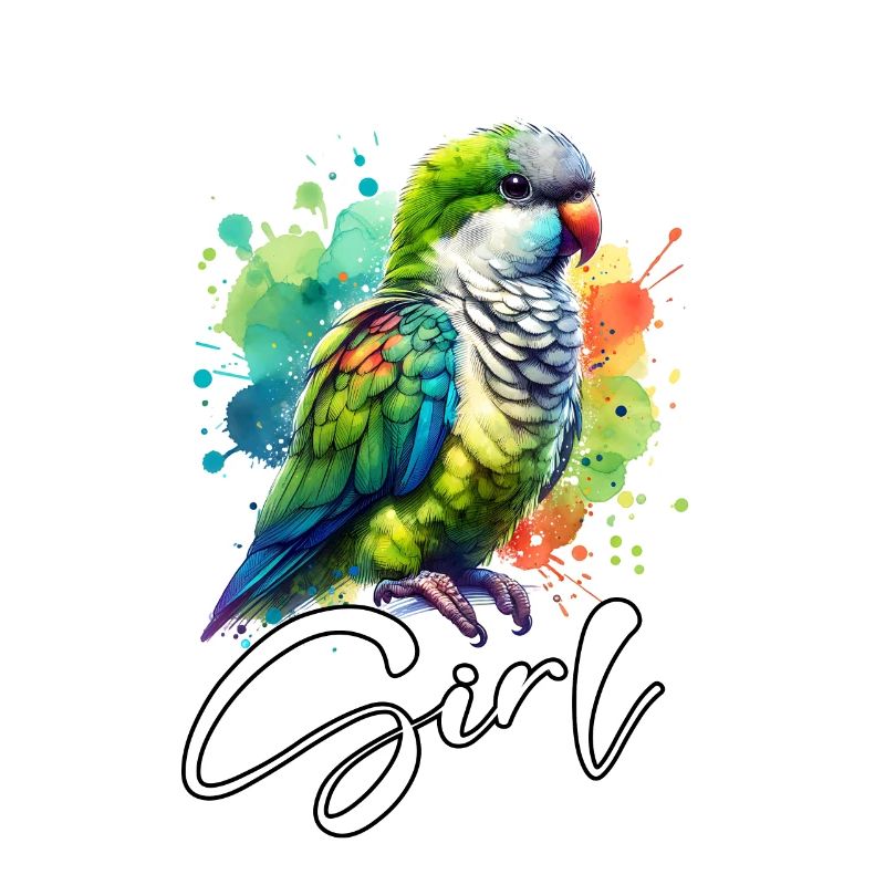 Quaker Parrot Mädchen Mönchssittich