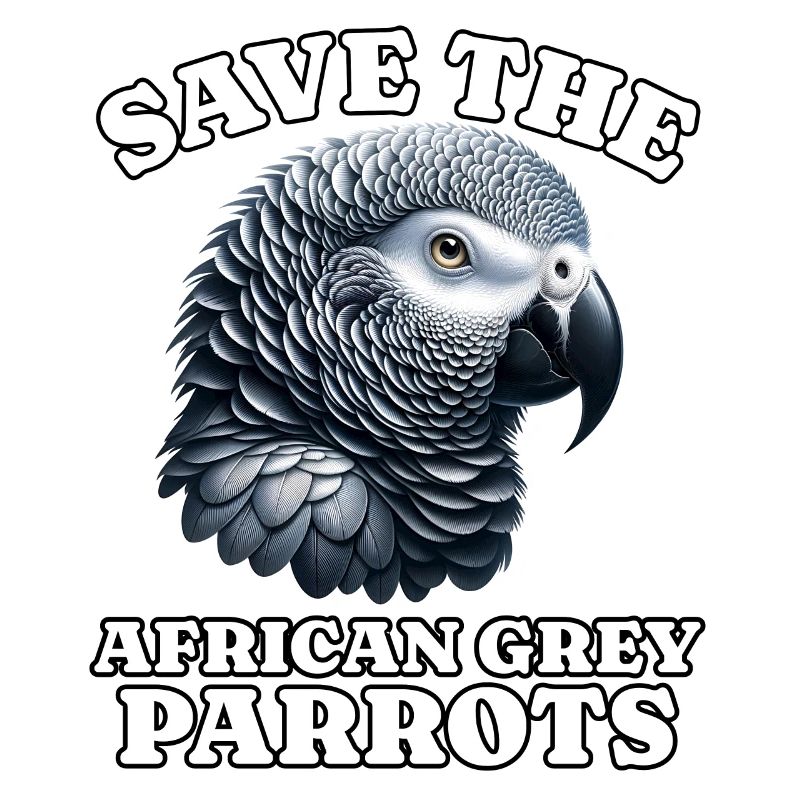 Graupapagei Save Grey Parrot