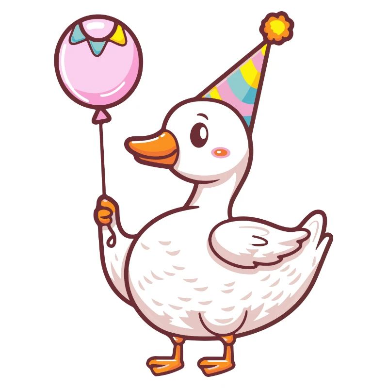 Gans Geburtstag Comic Niedlich