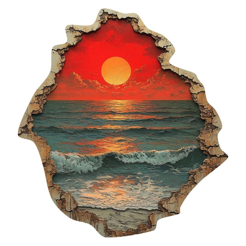 Sunset Beach Waves
