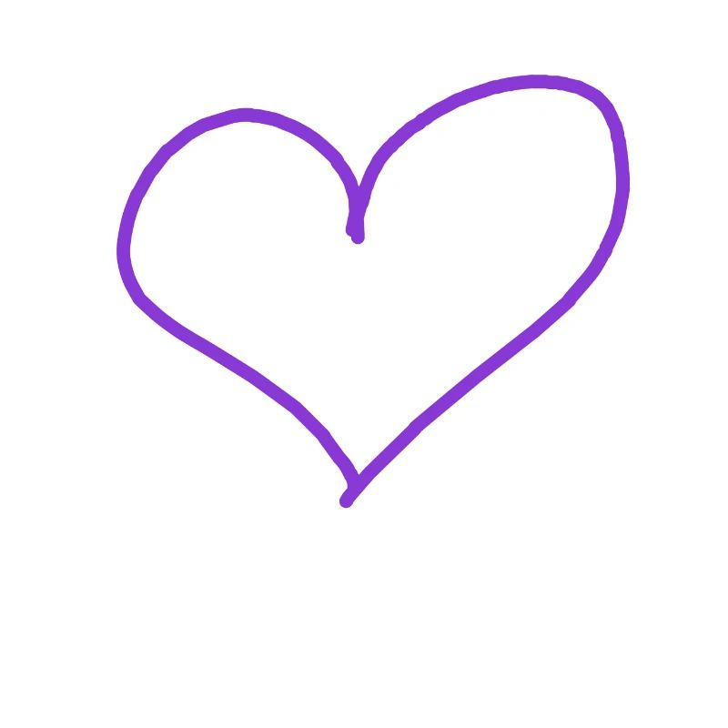 Lila Herz Geschenkidee Geschenk Idee