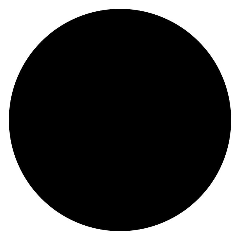 Black Circle Empty