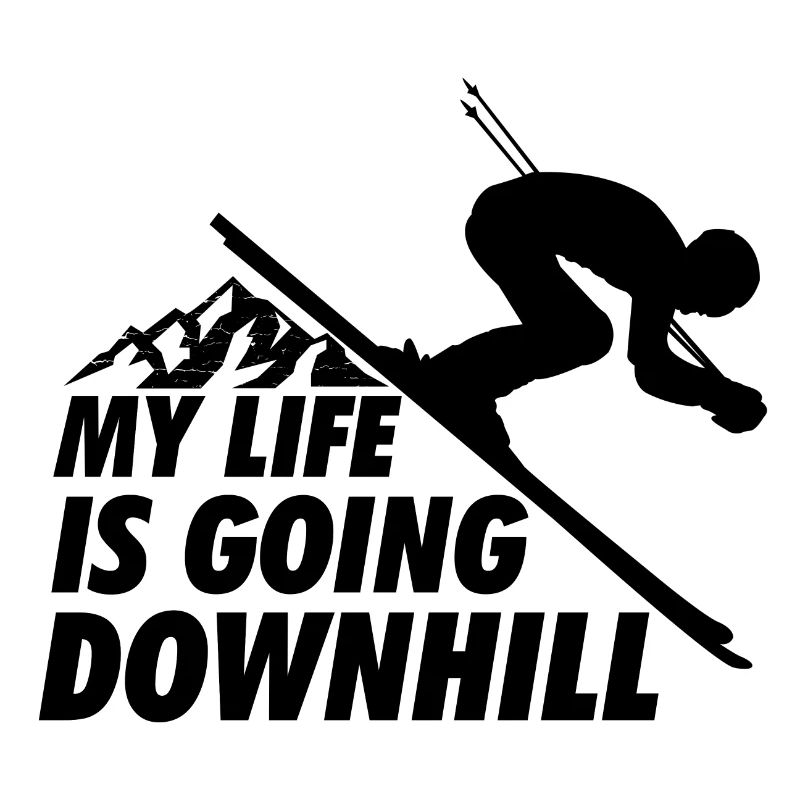 Ski Ski Descente Noir