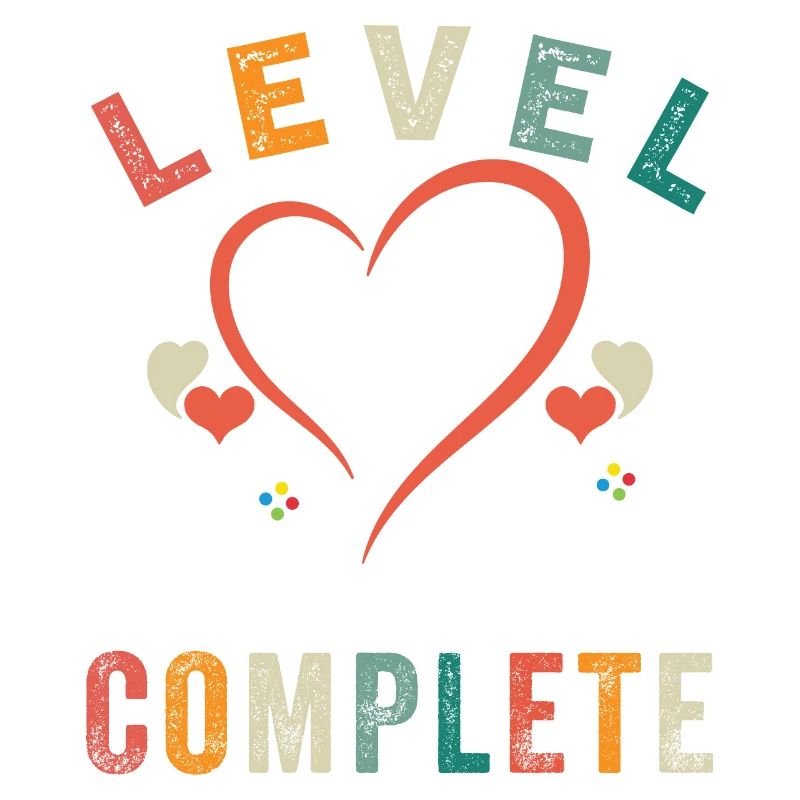 Level 7 Complete 7th Anniversary 7 Year Old Wedding