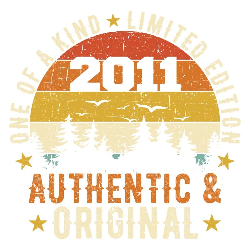 Original 2011 Geburtstagsgeschenk 2011 Authentisch