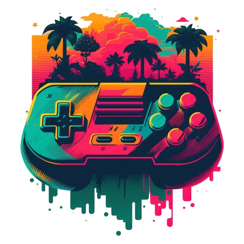 Console rétro