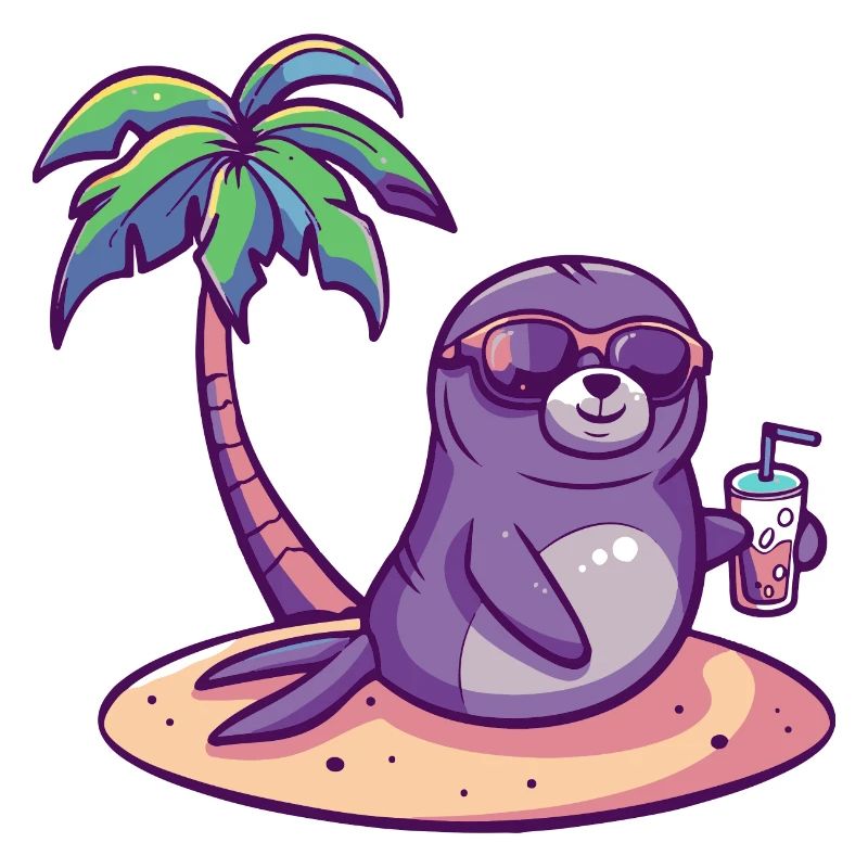 Vacances d’été de phoque
