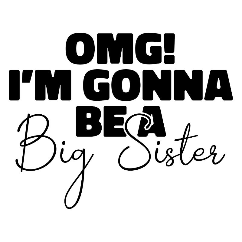 OMG Ich werde eine große Schwester sein Überraschende Schwester