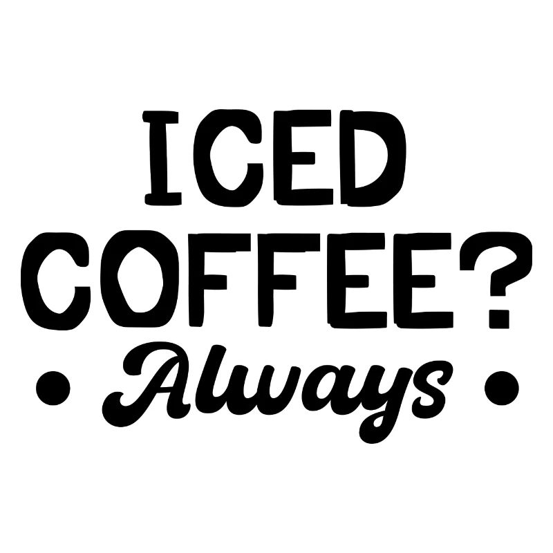 Eiskaffee? Immer