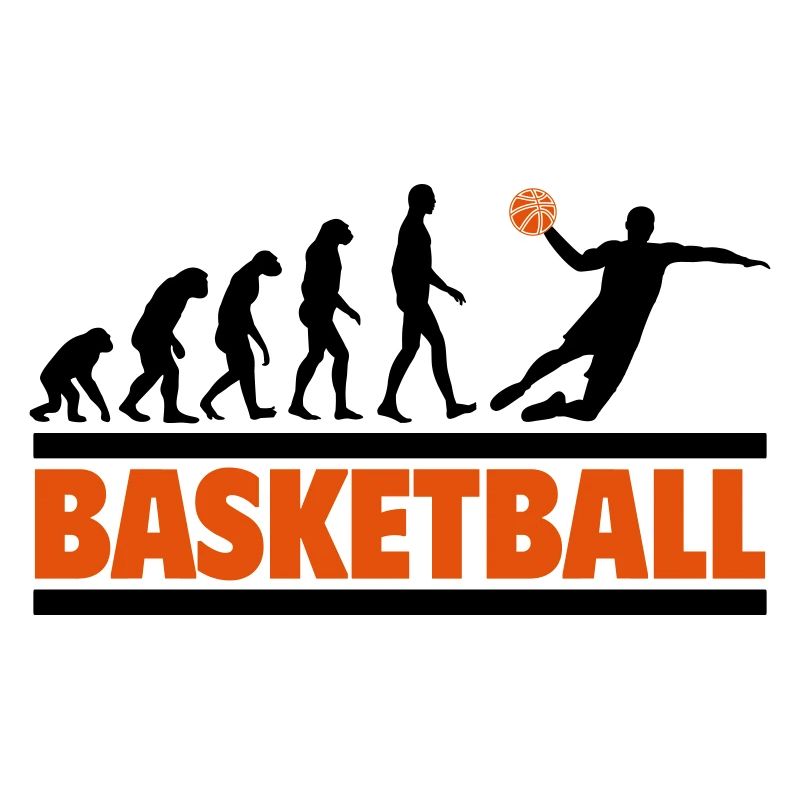 Evolution to basketball player