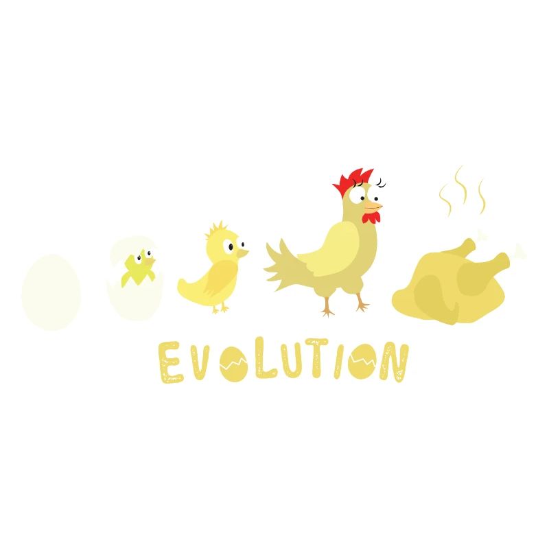 Evolution Egg Chicken Roast Chicken BBQ Barbecue