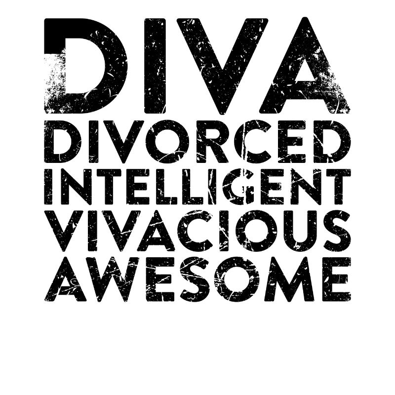Diva Divorced Intelligent Lively Great For