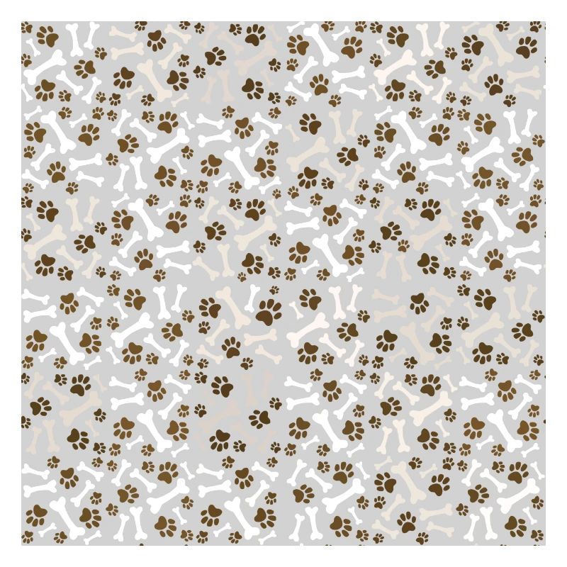 Dogs Bones And Paws pattern