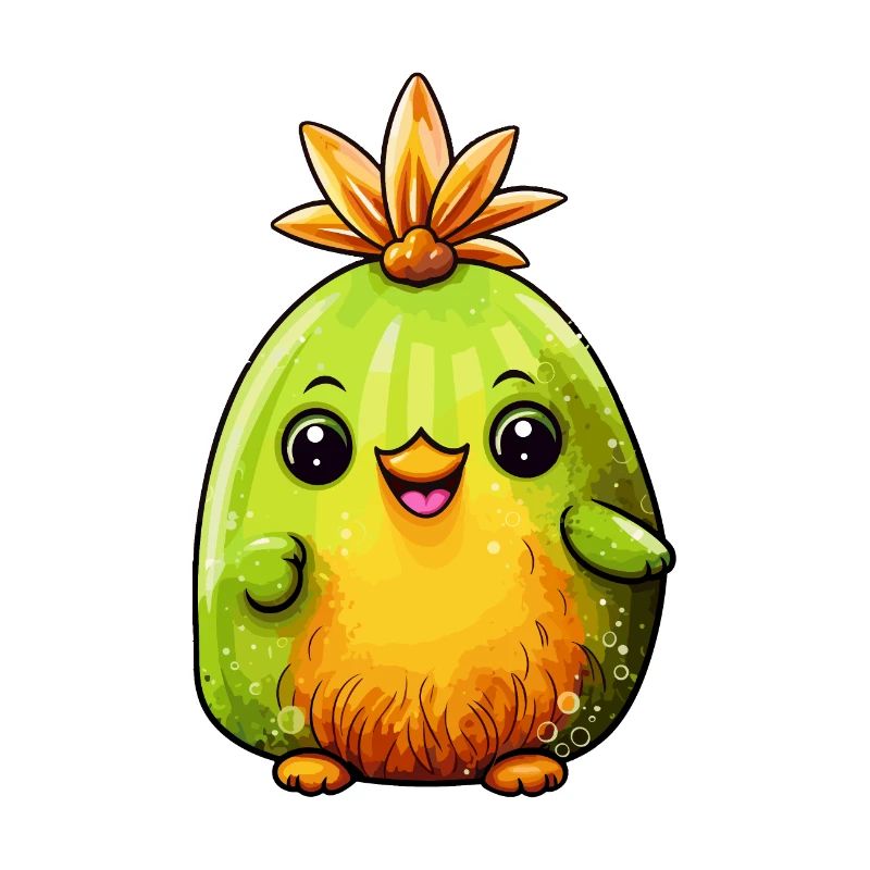 Happy Kiwi - Cuteness Unleashed