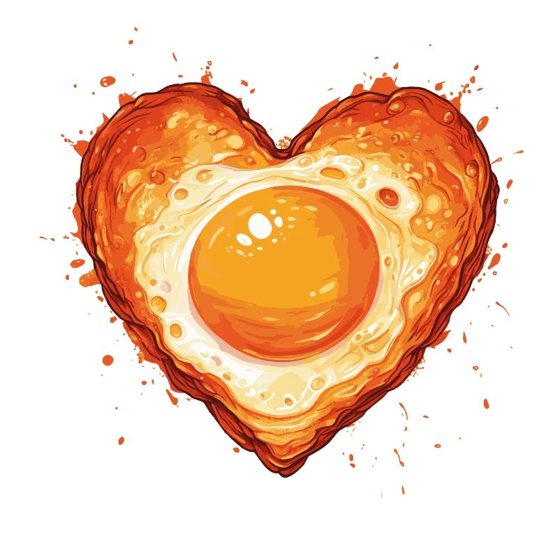 Fried egg is love