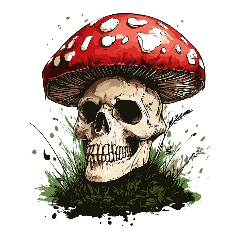 Toadstool Skull