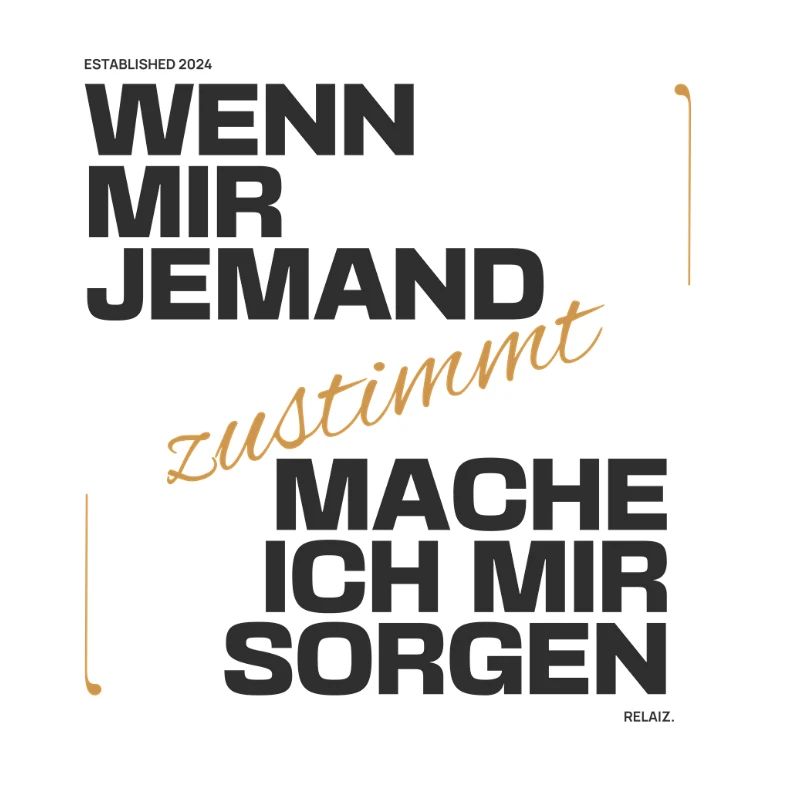 Ironisches Statement